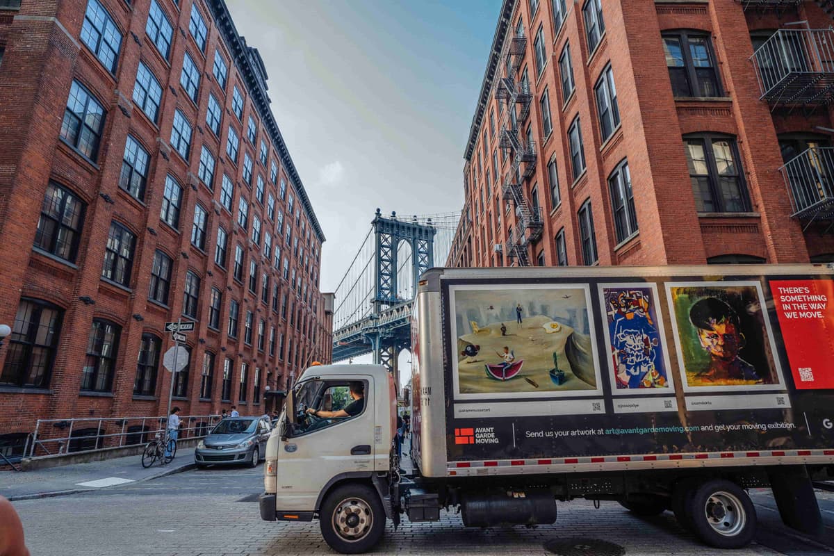 Professional Park Slope movers handling brownstone move