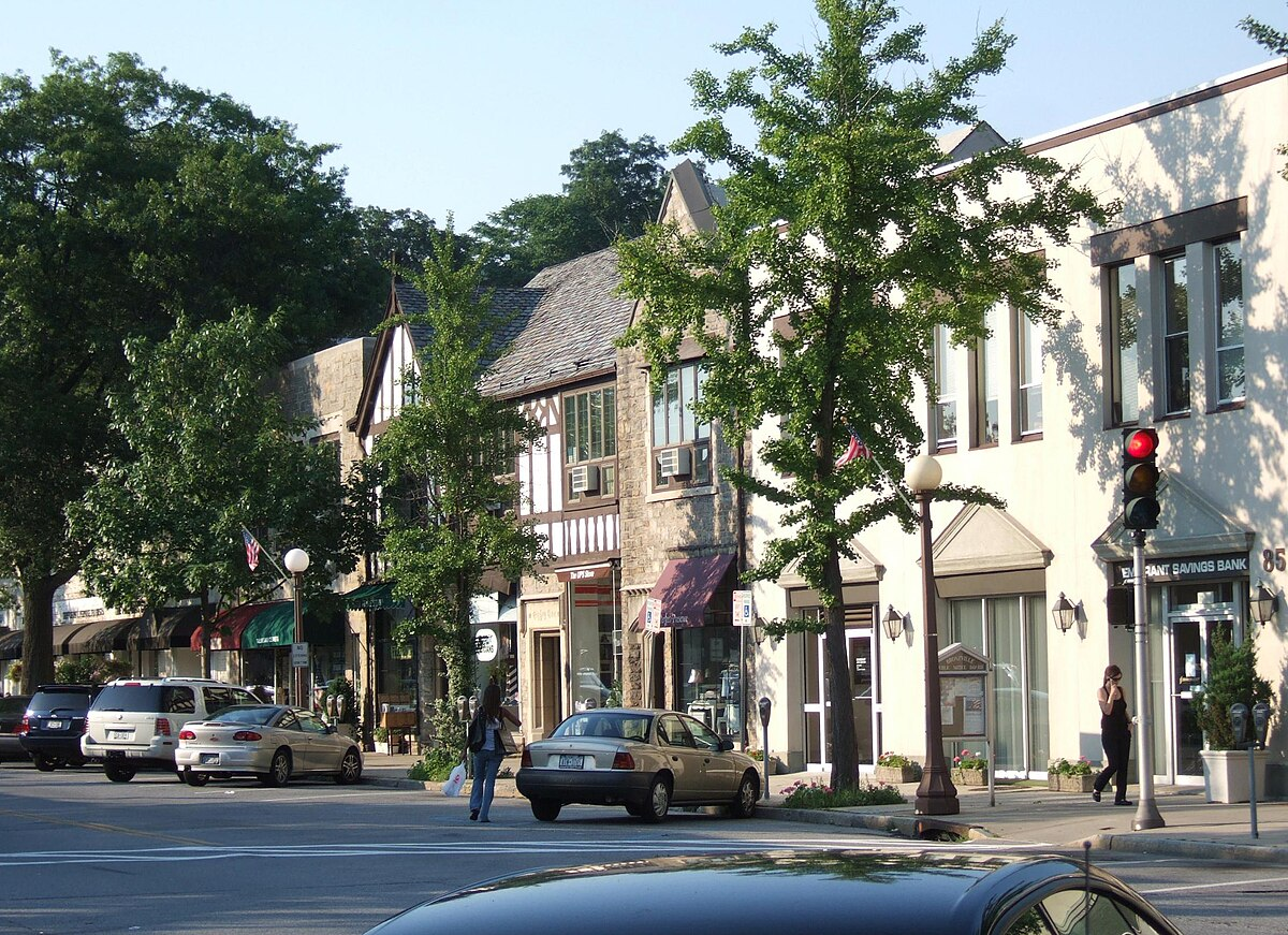 Bronxville New York village center