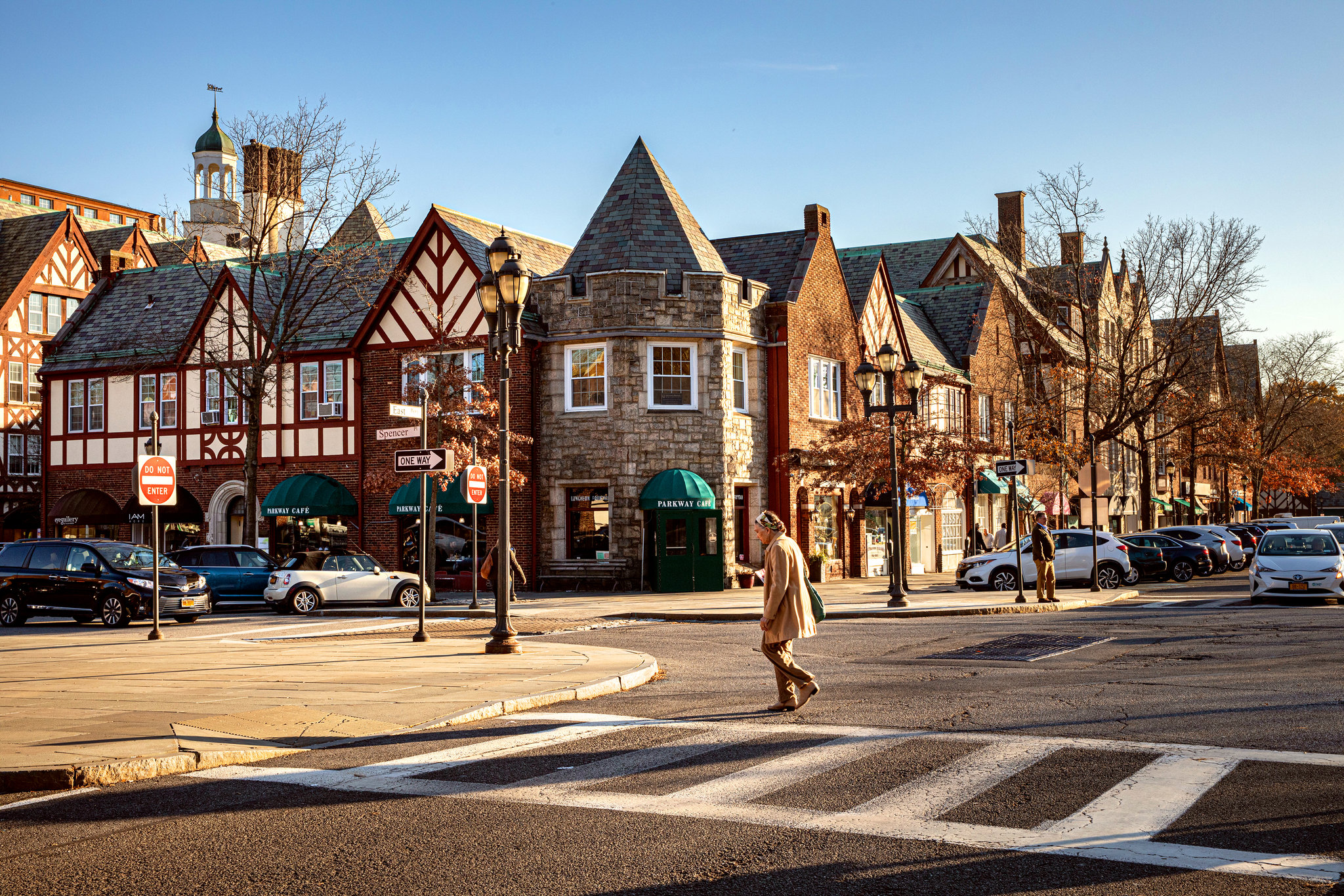 Scarsdale New York suburban neighborhood