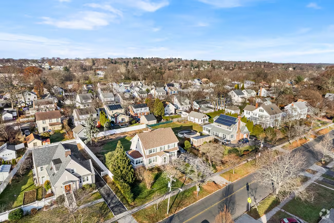 Stamford Connecticut downtown and residential areas