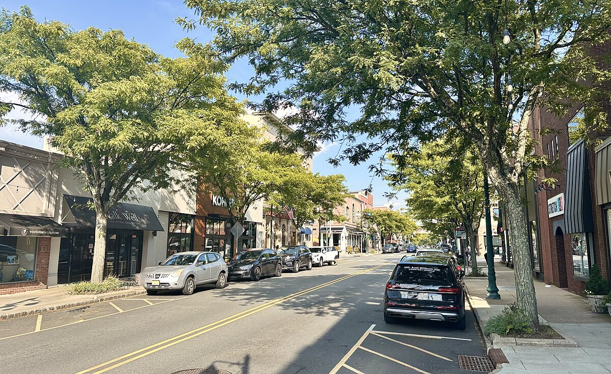 Summit New Jersey residential streets